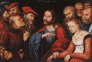 Christ and the Adulteress fgh, CRANACH, Lucas the Elder